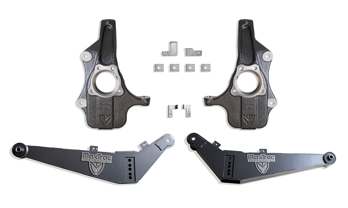 2021-2026 GM SUV 2WD/4WD W/ MAGNERIDE/ADAPTIVE RIDE 2"/4" LOWERING KIT *** SIGNIFICANT REAR GROUND CLEARANCE REDUCTION ***