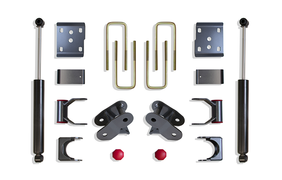 2015-2026 F-150 2WD 3"/ 4WD 4" REAR LOWERING BOX KIT