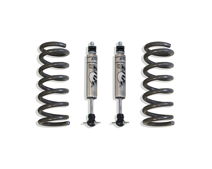 2002-2012 RAM 1500 (5-LUG) (4.7L V8) 2WD 2.5" FRONT LIFT COILS W/ FOX SHOCKS