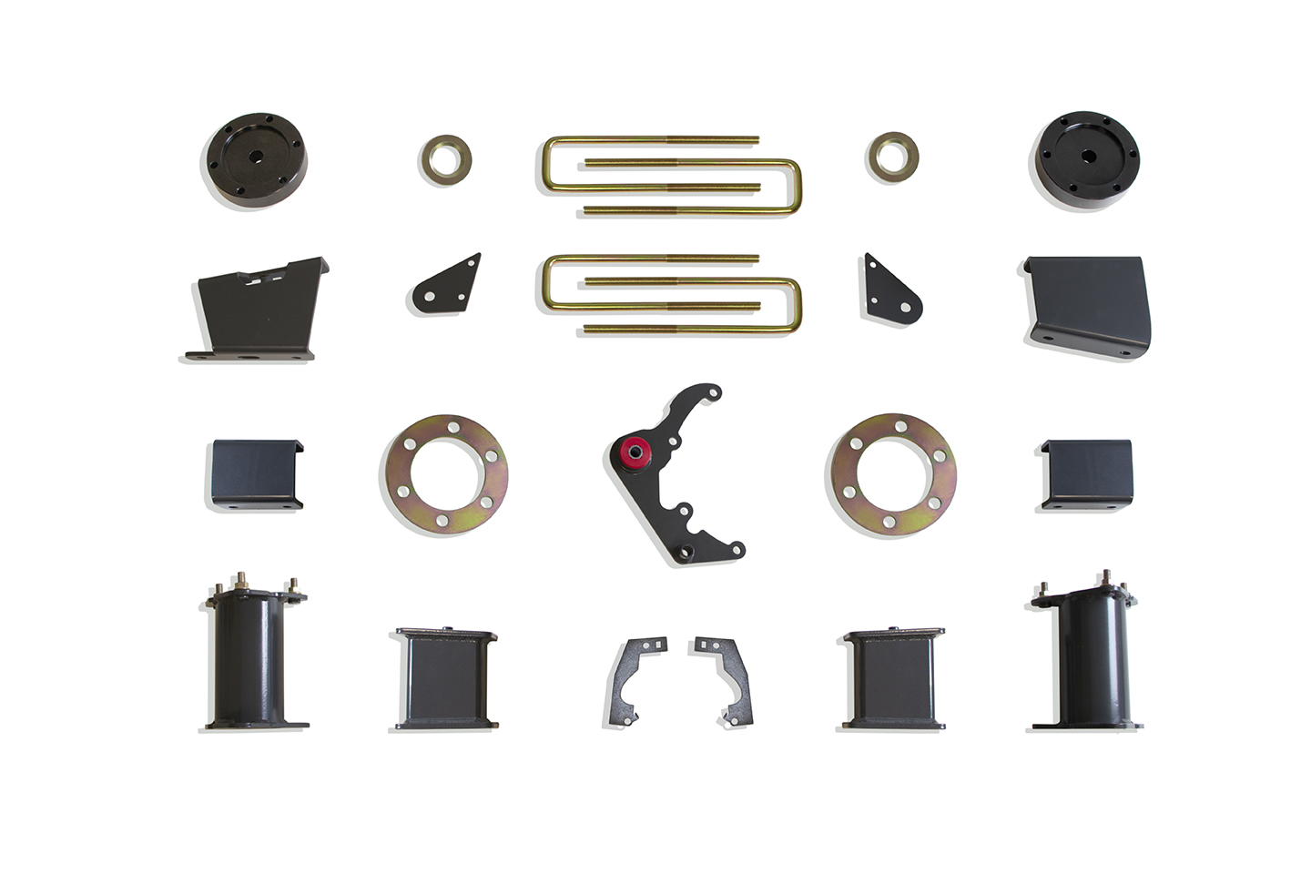2007-2013 SILVERADO/SIERRA 1500 2WD/4WD BRACKETS & HARDWARE - 7" CROSSMEMBER KIT (BOX 3 OF 3)