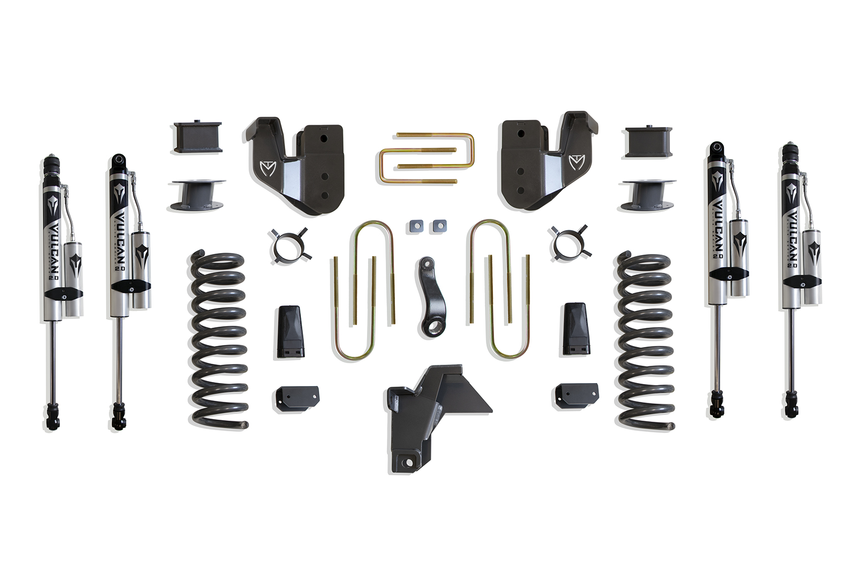 2019-2026 RAM 3500 4WD DIESEL 6" LIFT KIT (VULCAN RESERVOIR SHOCKS) (FACTORY REAR AIR RIDE)