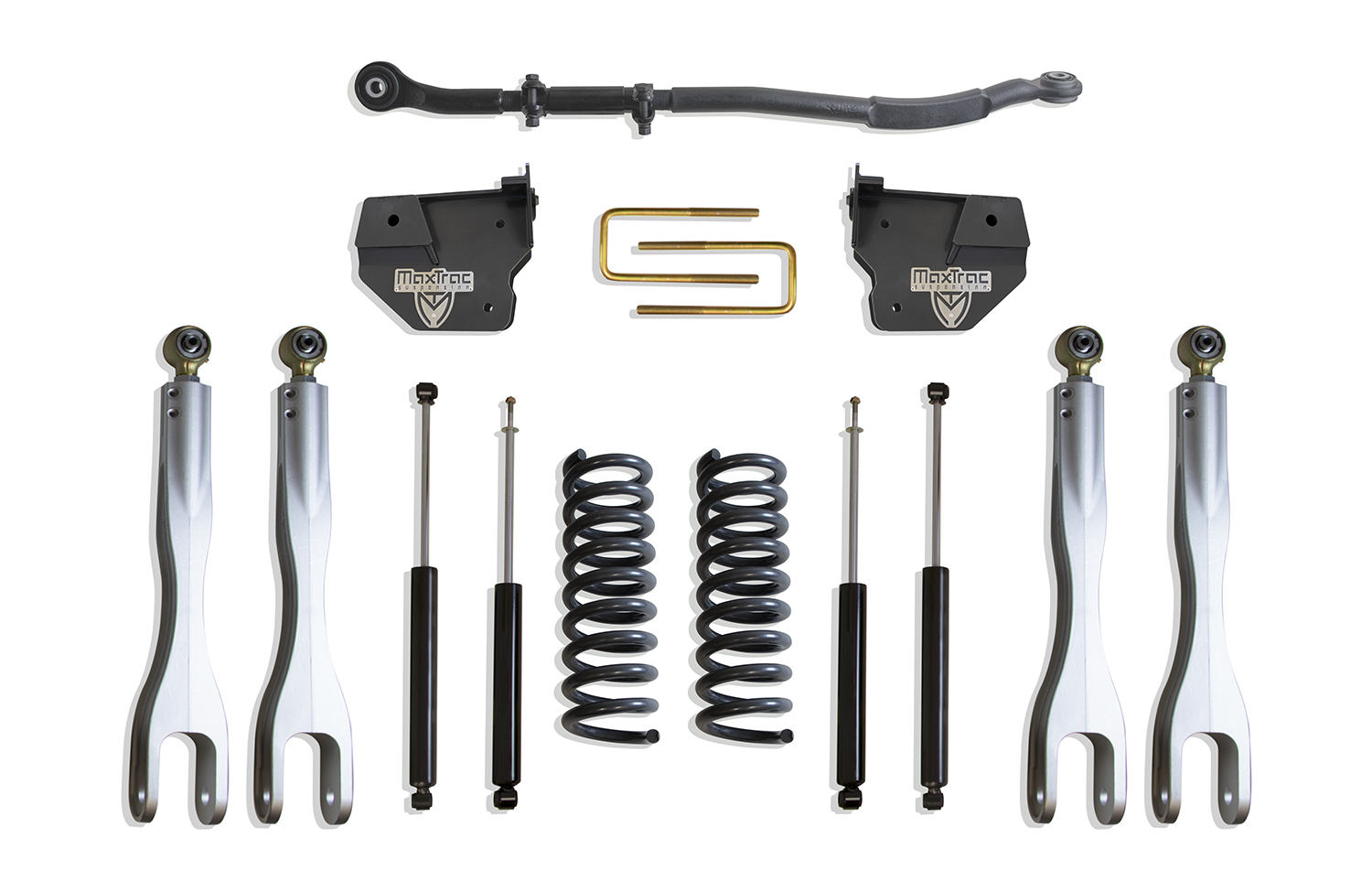 2014-2026 RAM 2500 4WD DIESEL 2.5" LIFT KIT W/ 4-LINKS (MAX TRAC SHOCKS)