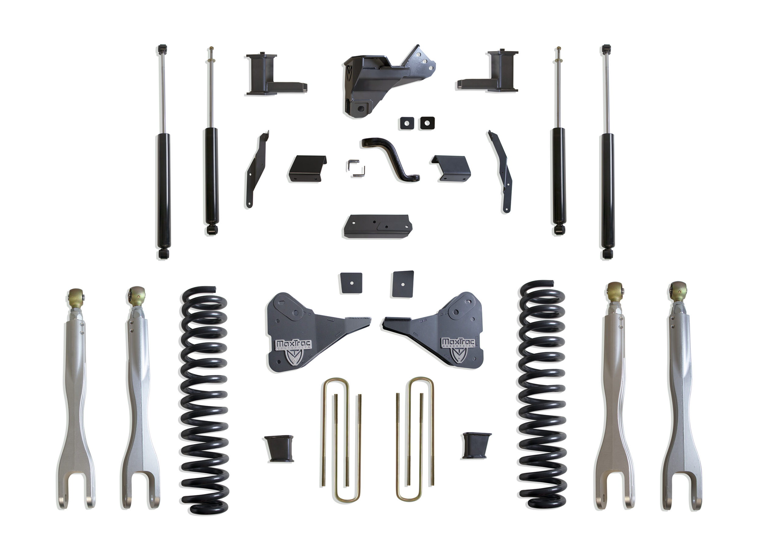 2023-2026 F-250/F-350 4WD DIESEL 8" LIFT KIT W/ 4-LINKS (MAX TRAC SHOCKS)