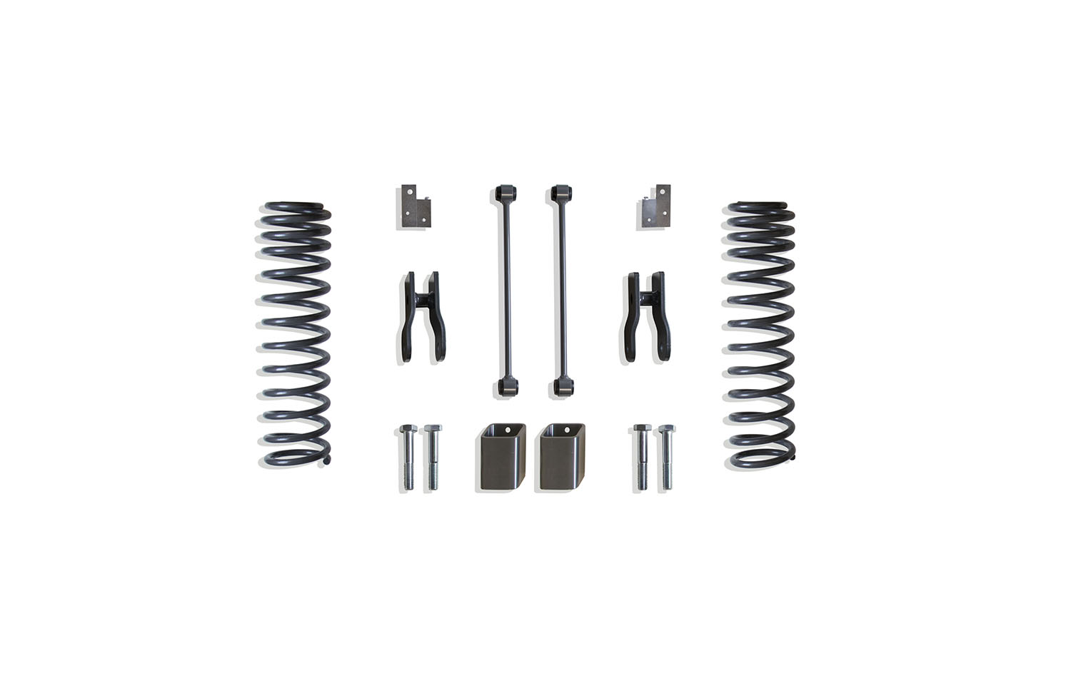 2020-2026 JEEP GLADIATOR REAR COILS, SWAY BAR LINKS, R. SHOCK EXT & MISC. BRACKETS - 3" LIFT HEIGHT (BOX 2 OF 2)
