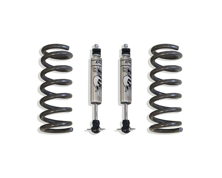 2002-2024 RAM 1500 (5-LUG) (5.7L V8) 2WD 2.5" FRONT LIFT COILS W/ FOX SHOCKS