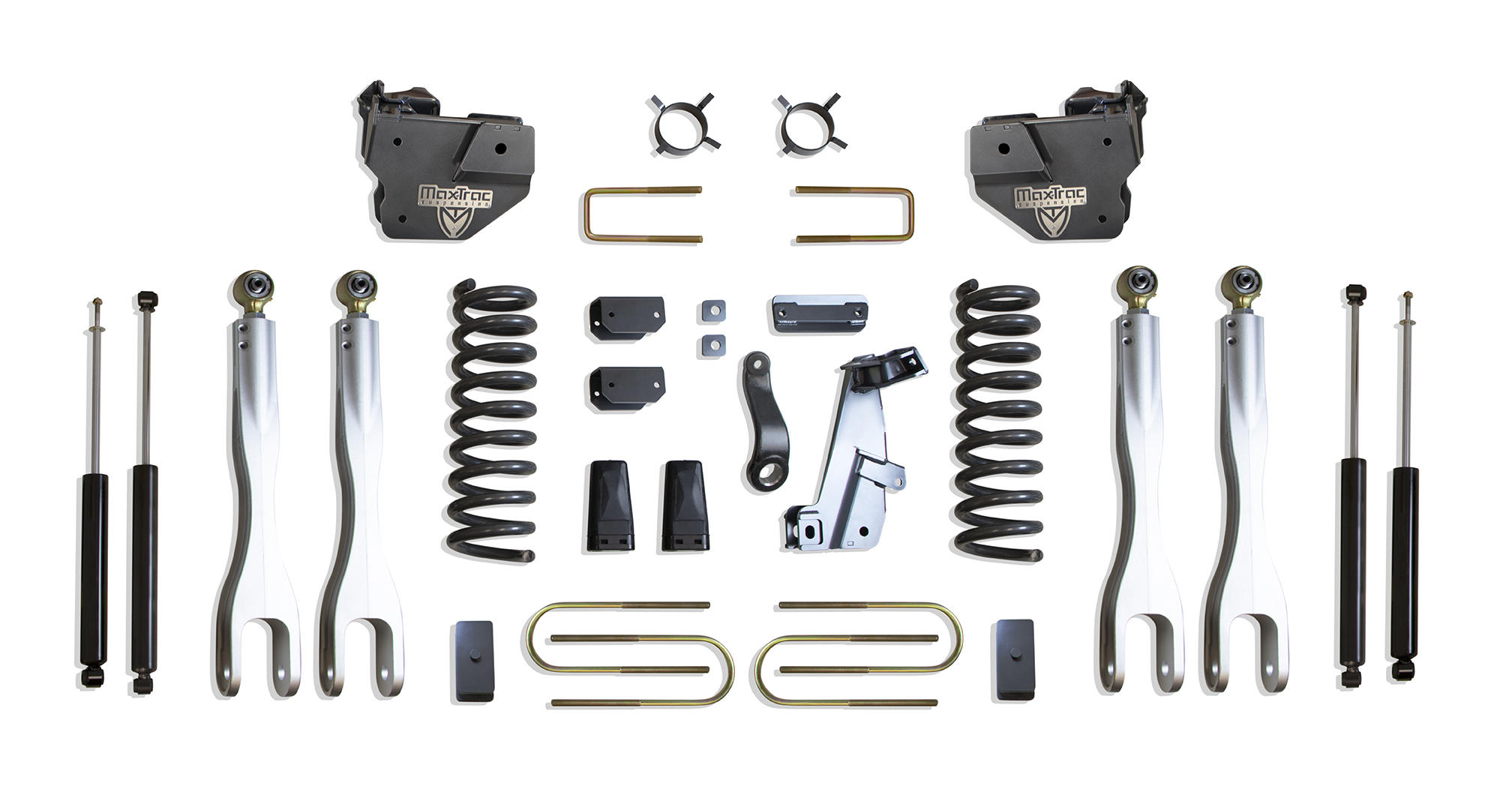 2013-2018 RAM 3500 4WD DIESEL 4" LIFT KIT W/ 4-LINKS (MAX TRAC SHOCKS)
