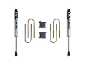 2002-2008 RAM 1500 (5-LUG) 2WD 4" REAR LIFT BOX KIT W/ VULCAN IFP SHOCKS