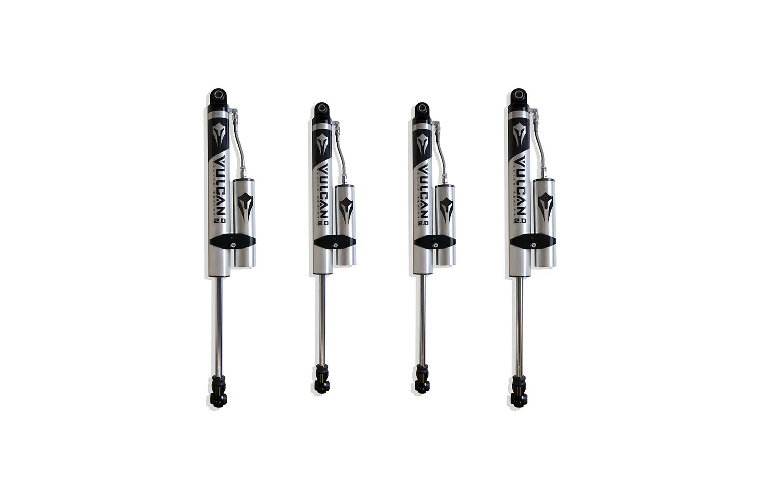 2018-2026 JEEP JL WRANGLER F&R VULCAN SERIES RESERVOIR SHOCKS - 2.5"-3" LIFT HEIGHT