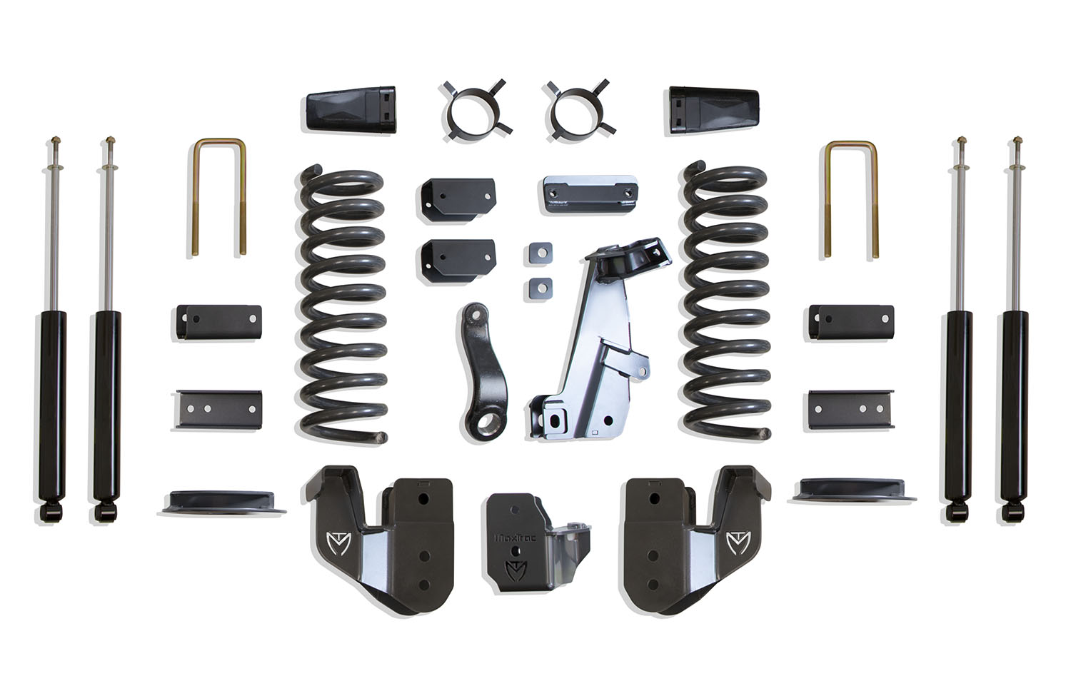 2014-2018 RAM 2500 4WD DIESEL 4" LIFT KIT (MAX TRAC SHOCKS) (FACTORY REAR AIR RIDE)