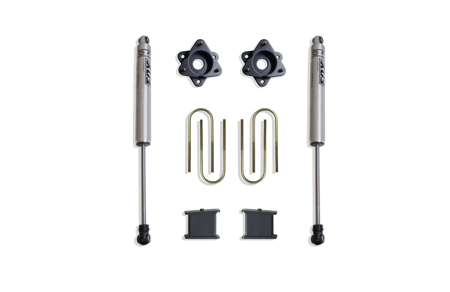 2025-2026 SILVERADO/SIERRA 1500 2WD 4" REAR LIFT BOX KIT (FOX SHOCKS)