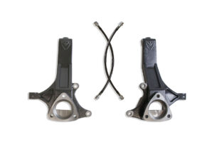 2002-2024 RAM 1500 (5-LUG) 2WD 4.5" LIFT SPINDLES W/ BRAKE LINES