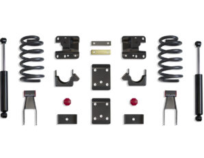 2014-2018 SILVERADO/SIERRA 1500 2WD/4WD 2"/4" LOWERING KIT (COILS, EXT/CREW CAB)