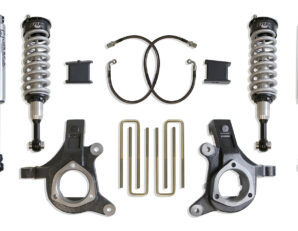 2007-2016 SILVERADO/SIERRA 1500 2WD 6" LIFT KIT (FOX SHOCKS) (CAST STEEL ARMS)