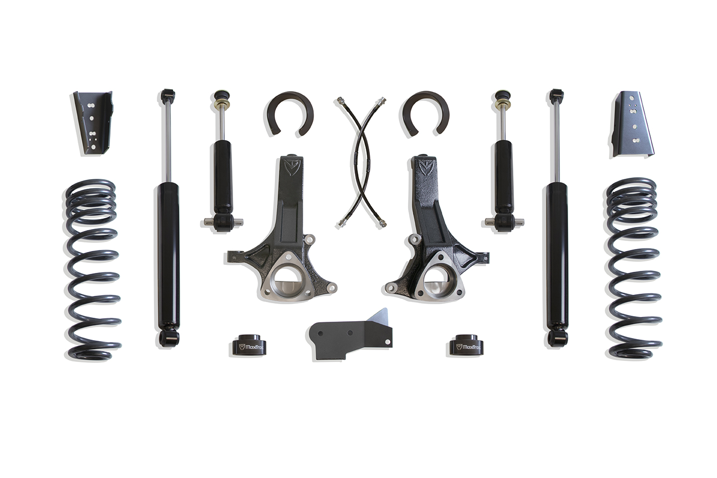 2009-2024 RAM 1500 (5-LUG) 2WD 6.5" LIFT KIT (MAX TRAC SHOCKS, V6)