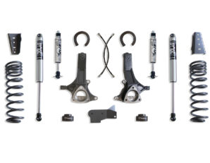 2009-2024 RAM 1500 (5-LUG) 2WD 6.5" LIFT KIT (FOX SHOCKS, V6)