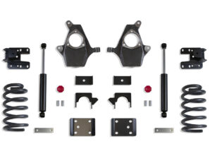 2007-2013 SILVERADO/SIERRA 1500 2WD/4WD 3"/5" LOWERING KIT (SPINDLES/COILS, EXT/CREW CAB)