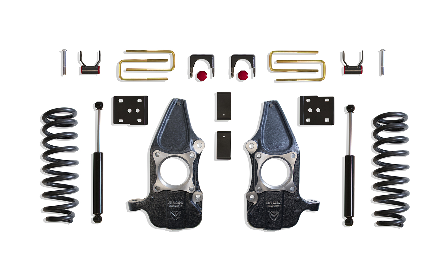 2015-2020 F-150 2WD 3"/5" LOWERING KIT (4DR, 5.0L V8) (REQUIRES 22" RIMS OR LARGER)