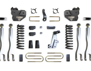 2013-2018 RAM 3500 4WD DIESEL 4" LIFT KIT W/ 4-LINKS (MAX TRAC SHOCKS) (FACTORY REAR AIR RIDE)