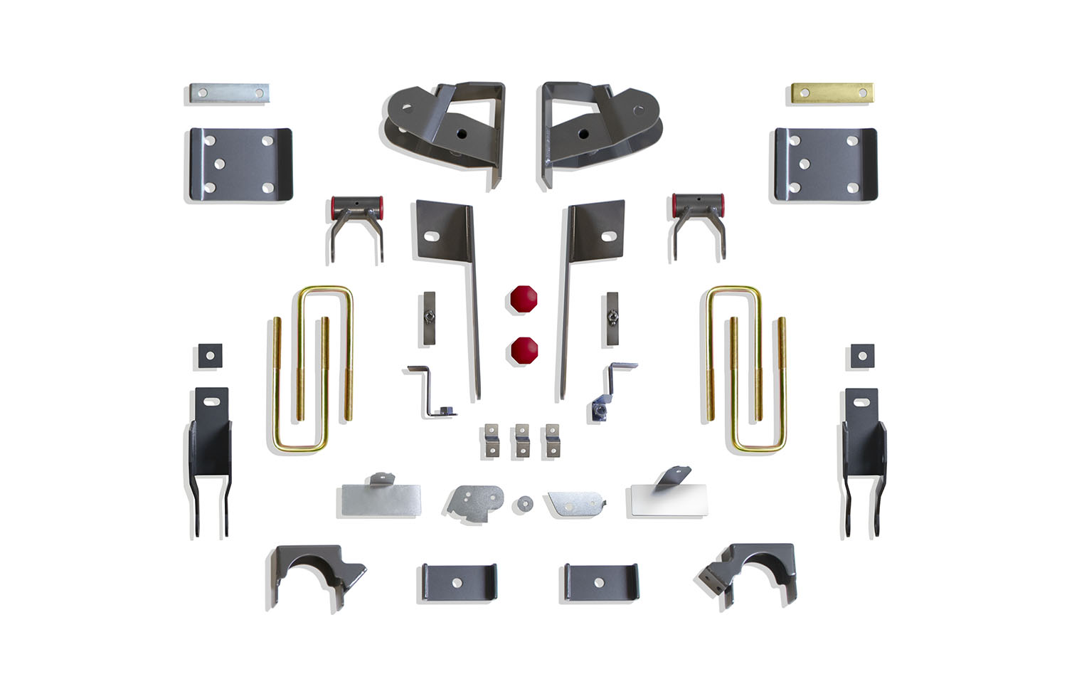 2019-2026 SILVERADO/SIERRA 1500 2WD/4WD 4" REAR LOWERING BOX KIT (ADAPTIVE RIDE MODELS)