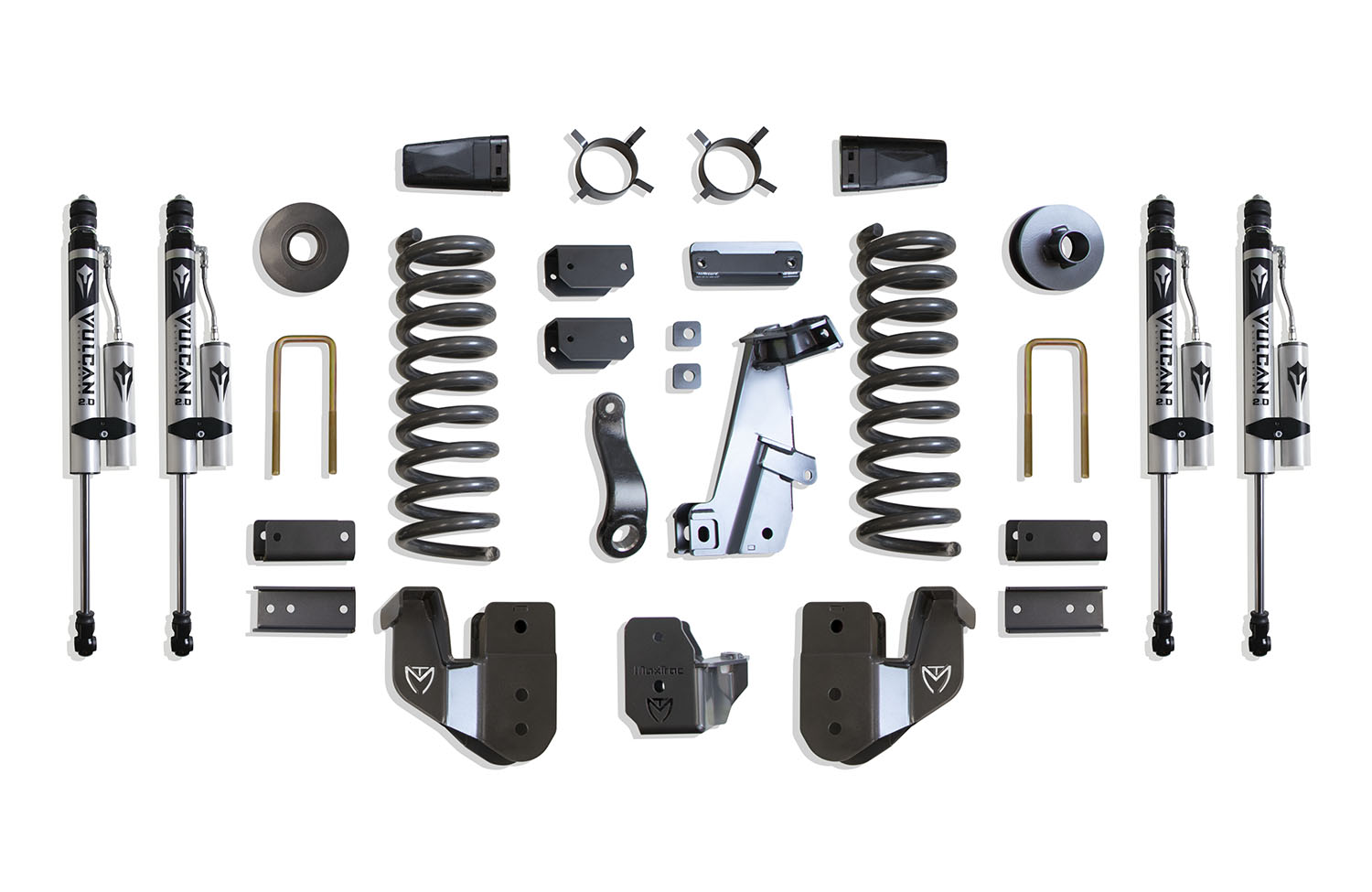 2014-2018 RAM 2500 4WD DIESEL 4" LIFT KIT (VULCAN RESERVOIR SHOCKS)
