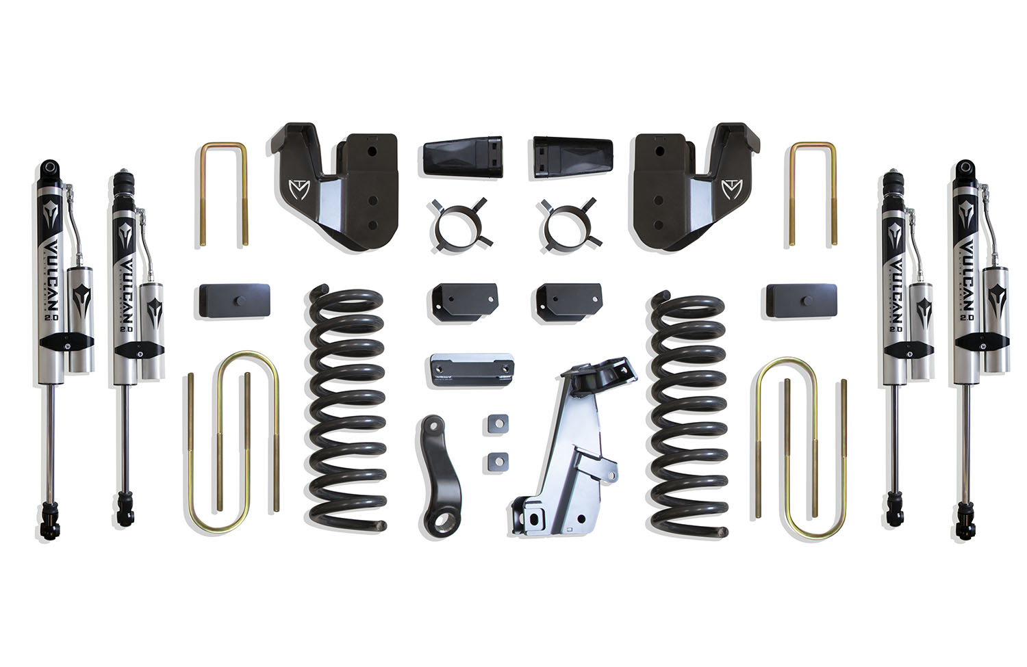 2013-2018 RAM 3500 4WD DIESEL 4" LIFT KIT (VULCAN RESERVOIR SHOCKS)