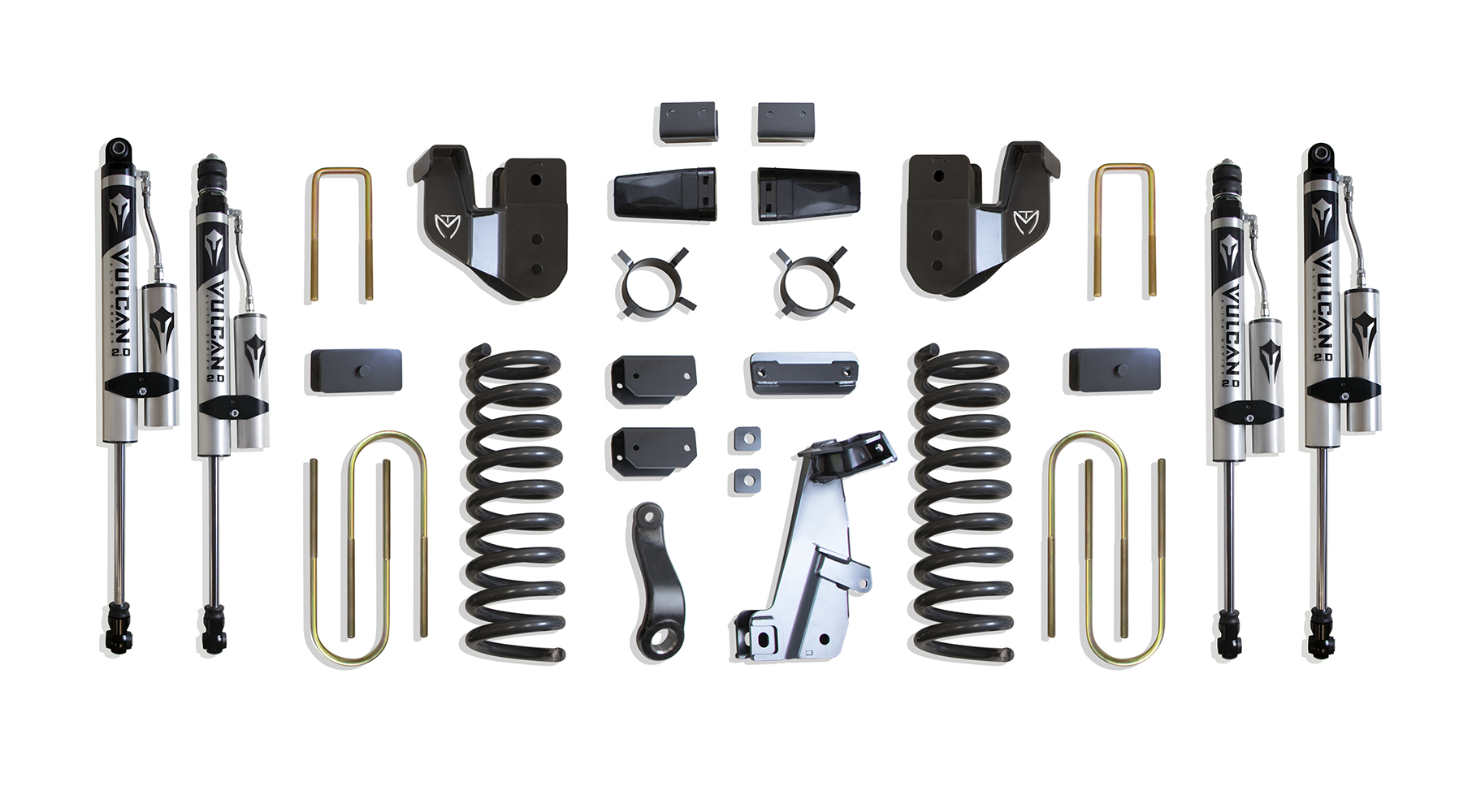2013-2018 RAM 3500 4WD DIESEL 8" LIFT KIT (VULCAN RESERVOIR SHOCKS)