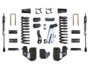2014-2018 RAM 2500 4WD DIESEL 4" LIFT KIT (VULCAN SHOCKS) (FACTORY REAR AIR RIDE)