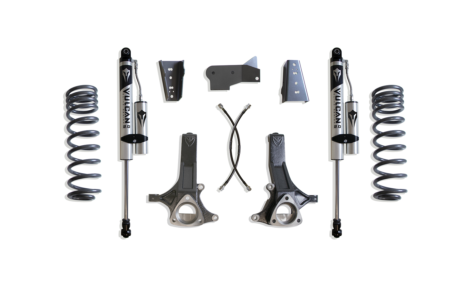 2009-2024 RAM 1500 (5-LUG) 2WD 4.5" LIFT KIT (VULCAN RESERVOIR SHOCKS)