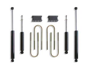 2003-2008 RAM 3500 2WD 2.5" REAR LIFT BOX KIT (4.125" X 16.5"" U-BOLTS) (DUALLY MODELS) (MAX TRAC SHOCKS)
