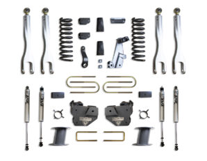 2013-2018 RAM 3500 4WD DIESEL 8" LIFT KIT W/ 4-LINKS (FOX SHOCKS) (FACTORY REAR AIR RIDE)